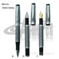 Metal classic Etching pattern Metal Ball Pen and Fountain Pen Sets